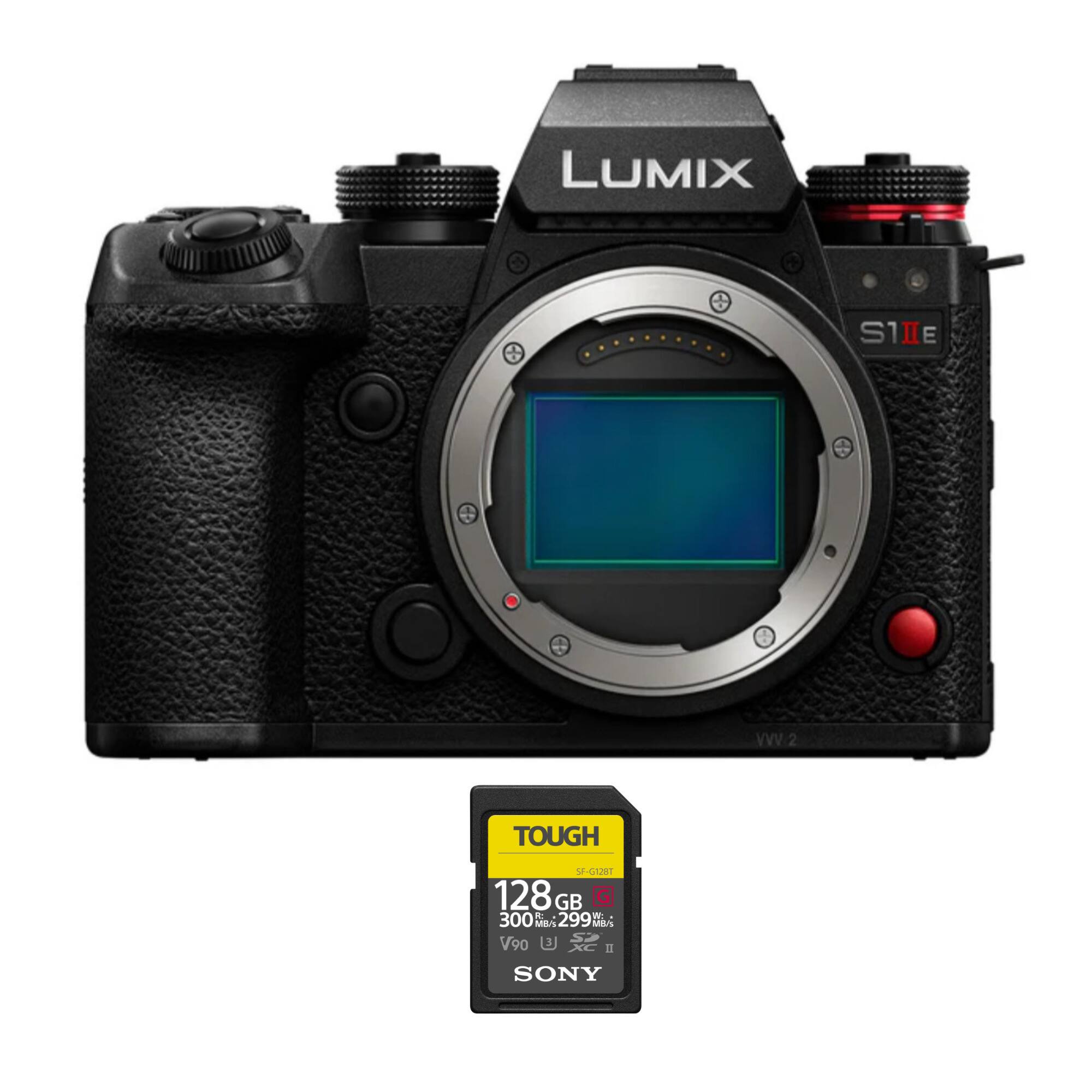 LUMIX S1 IIE VV 2 TOUGH 5F-G1287 128 GB G 300 299 Mis V90 @ Il SONY