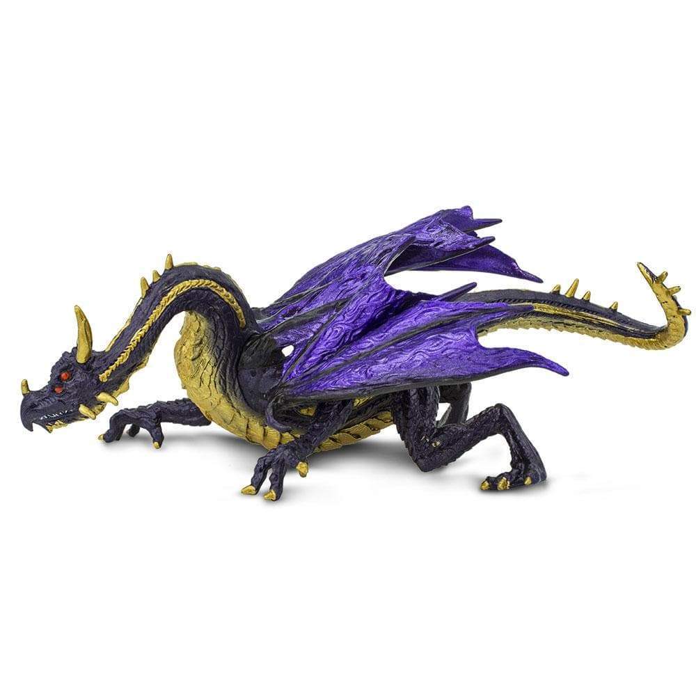 Alt View 3. Safari Ltd. - Midnight Moon Dragon Toy Figurine.
