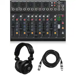 Behringer - XENYX 1003B Premium Analog 10-Ch Mixer,w/Headphones,15' XLR Cable