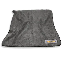 Logo Brands - Pittsburgh Pirates 60'' x 50'' Frosty Fleece Blanket - Multicolor