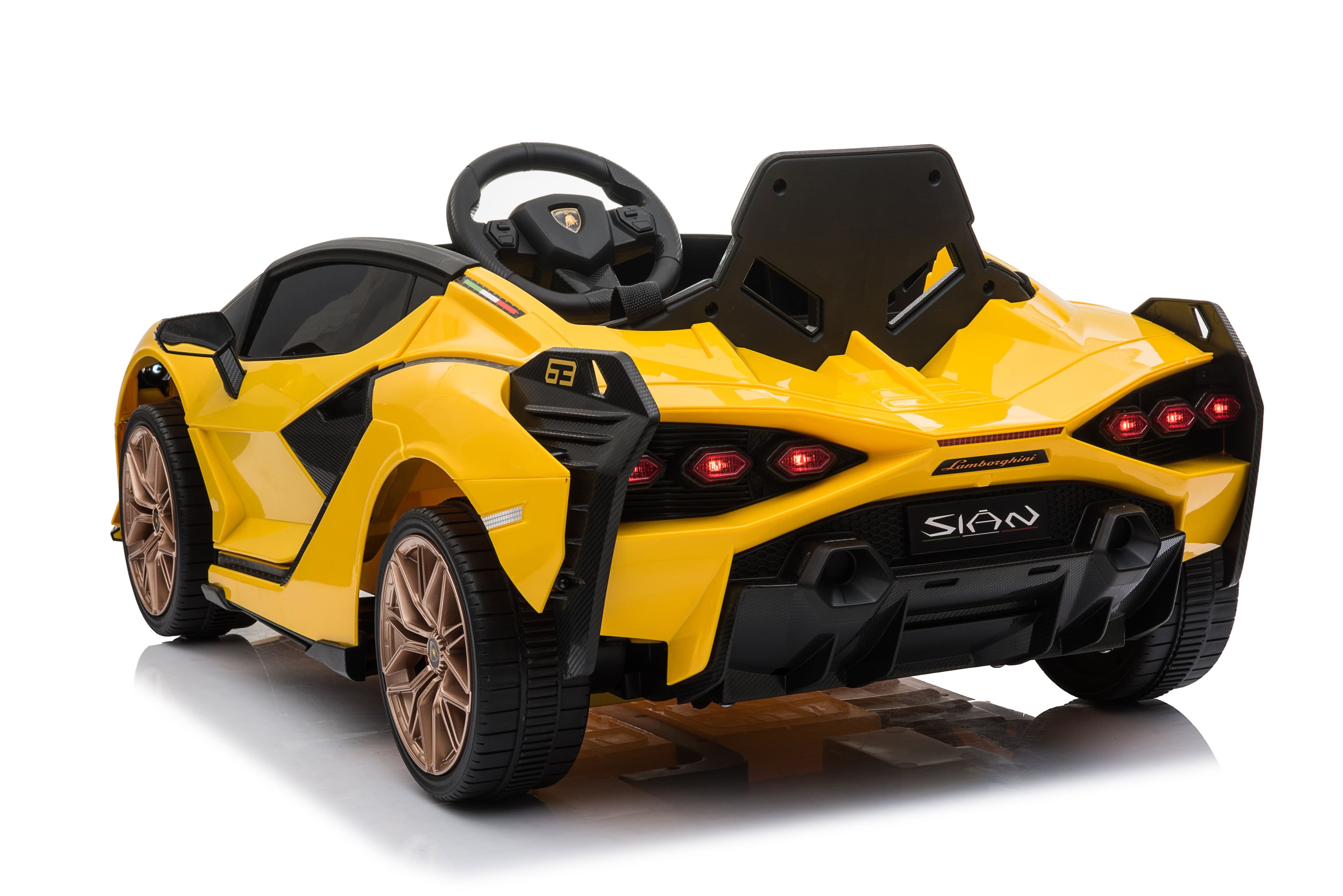 Best Rideon Cars Lamborghini Sian 12V Yellow Yellow Lamborghini Sian - Best Buy