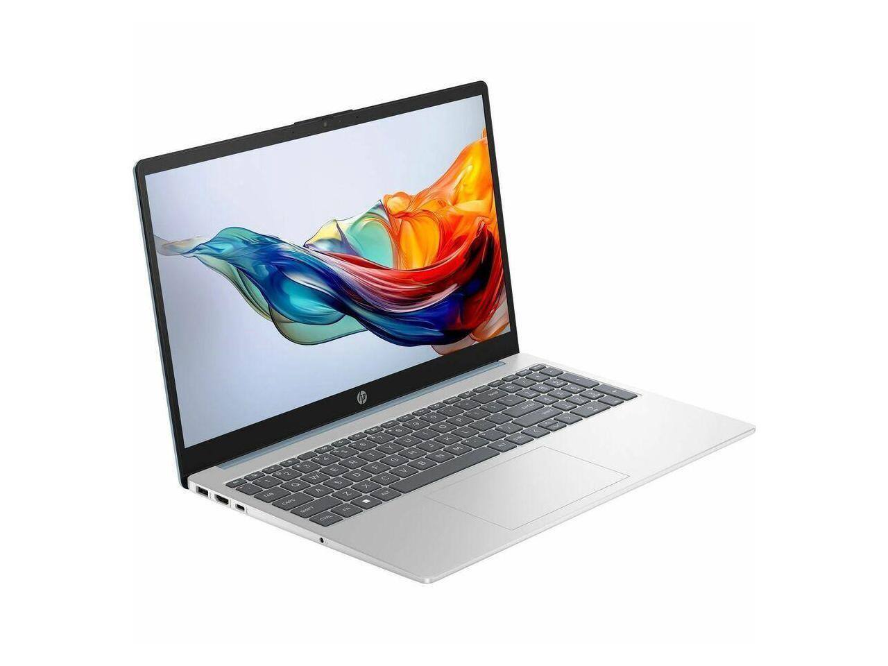 Alt View 1. HP - HP 15-fc0527nr 15.6" Notebook - AMD Ryzen 7 7730U - 16 GB - 1 TB SSD - Windows 11 - AMD Radeon - 10.75h B89N4UA#ABA - Meteor Silver.