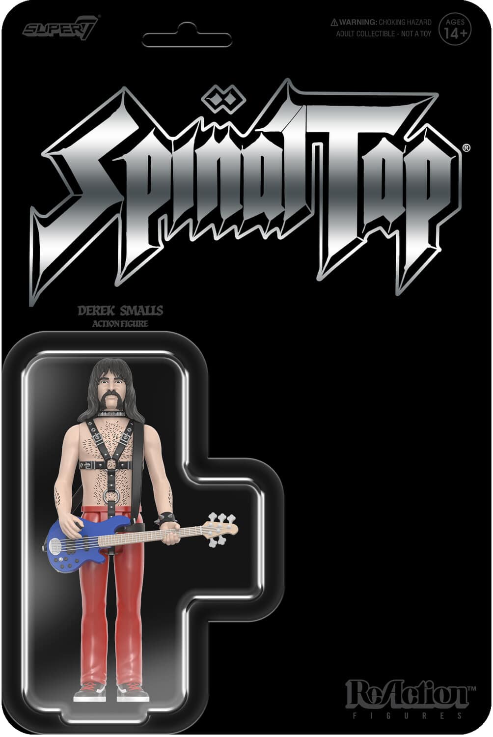Spinal Tap - Super7 - Spinal Tap - ReAction Figures Wave 01 - Derek Smalls - COLLECTABLES - Multicolor