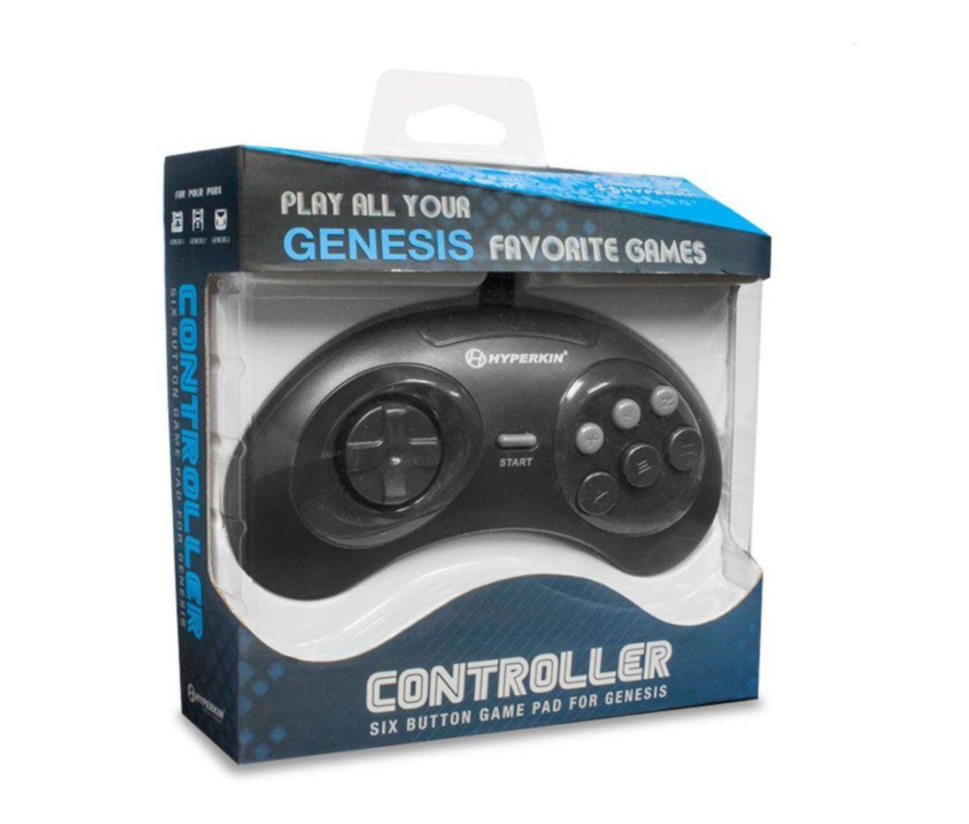 I play all your favorite games. Hyperkin' game pad for Genesis. Six button controller.