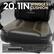 20.1IN WINGLESS CUSHION
Without Flank
- Free hip movement
- Leg Relaxation
With Flank
- Pressure on the legs
- Muscle aches and pains