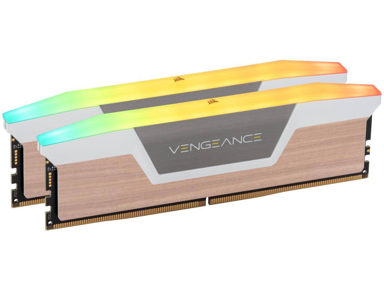 CONSAIR RGB 16Gb 6000Mhz (1枚) CORSAIR Vengeance RGB 16GB DDR5 6000MHz RAM (2x8GB