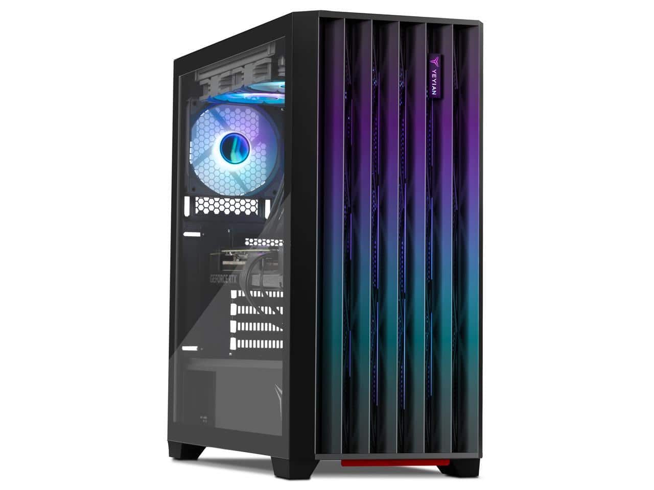YEYIAN Phoenix Gaming PC Intel Ultra 7 265KF, RTX 5070 Ti, 32GB
