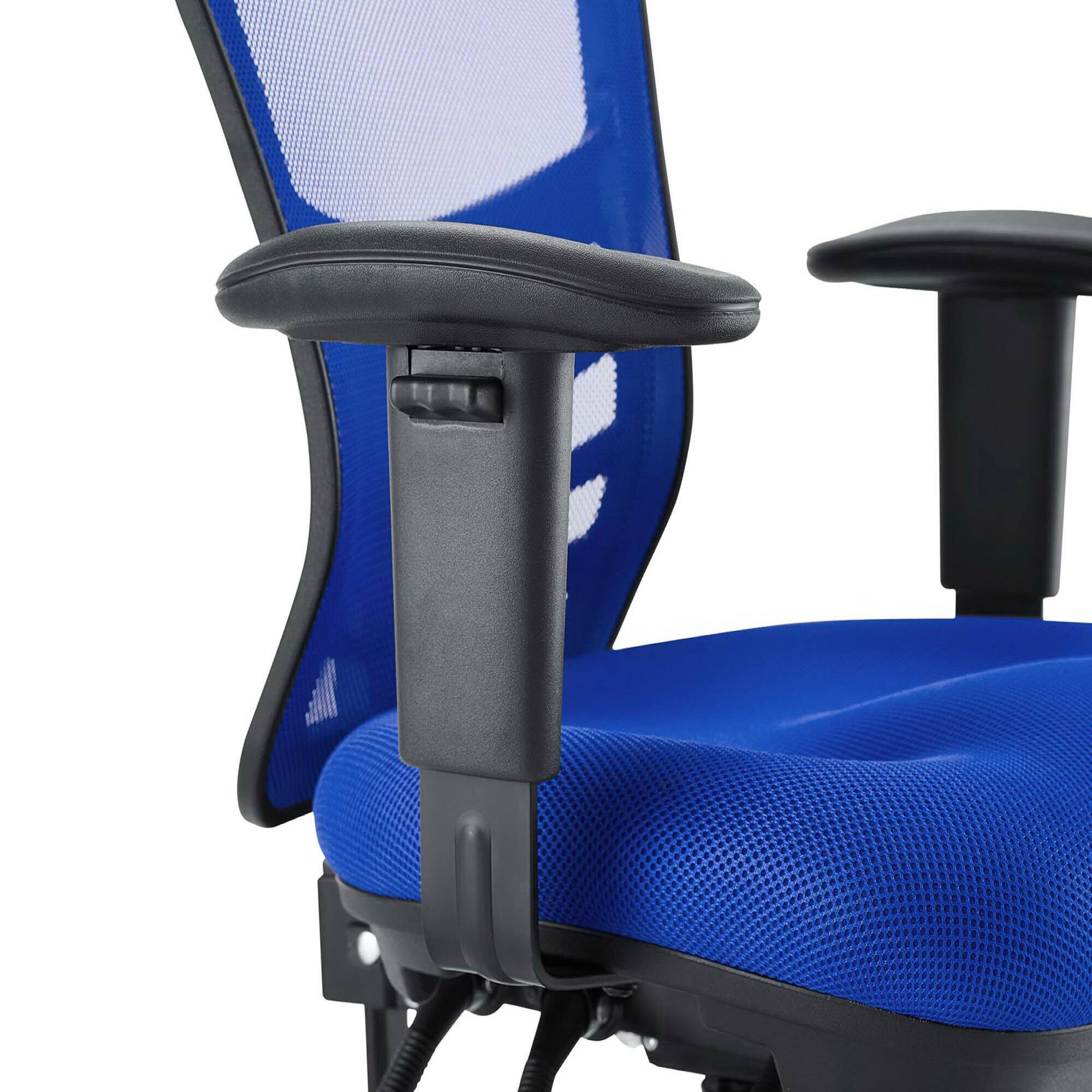 Back. Modway - Articulate Mesh Office Chair by Modway - Blue.
