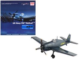 Hobby Master - Grumman F6F-5 Hellcat Fighter Aircraft " Angels #2" (1946) United States Navy "Air Power Series" 1/72 - Blue