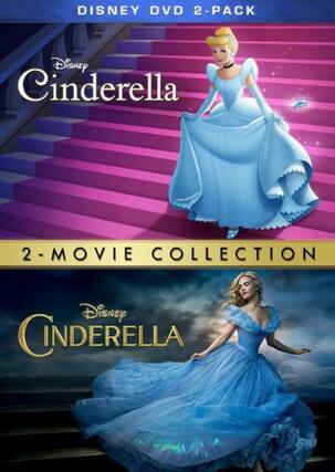 Front. Cinderella (1950) / Cinderella (2015) - DVD.