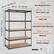 SCVO Item Model Number
400 lbs / 181.4 kg Each Shelf Load
2000 lbs / 907.2 kg Total Load
1.5"/38 mm (5 Shelves) Adjustable Shelf Spacing
SPCC Carbon Steel+Powder Spraying Material
73.1 lbs / 33.2 kg Product Weight
24 in / 60.96 cm
48 in / 121.92 cm
72 in / 182.88 cm