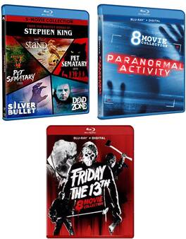 Spooky Scary 21 Movie Collection Paranormal Activity: 8-Movie Collection | Friday the 13th: 8-Movie - BLU-RAY