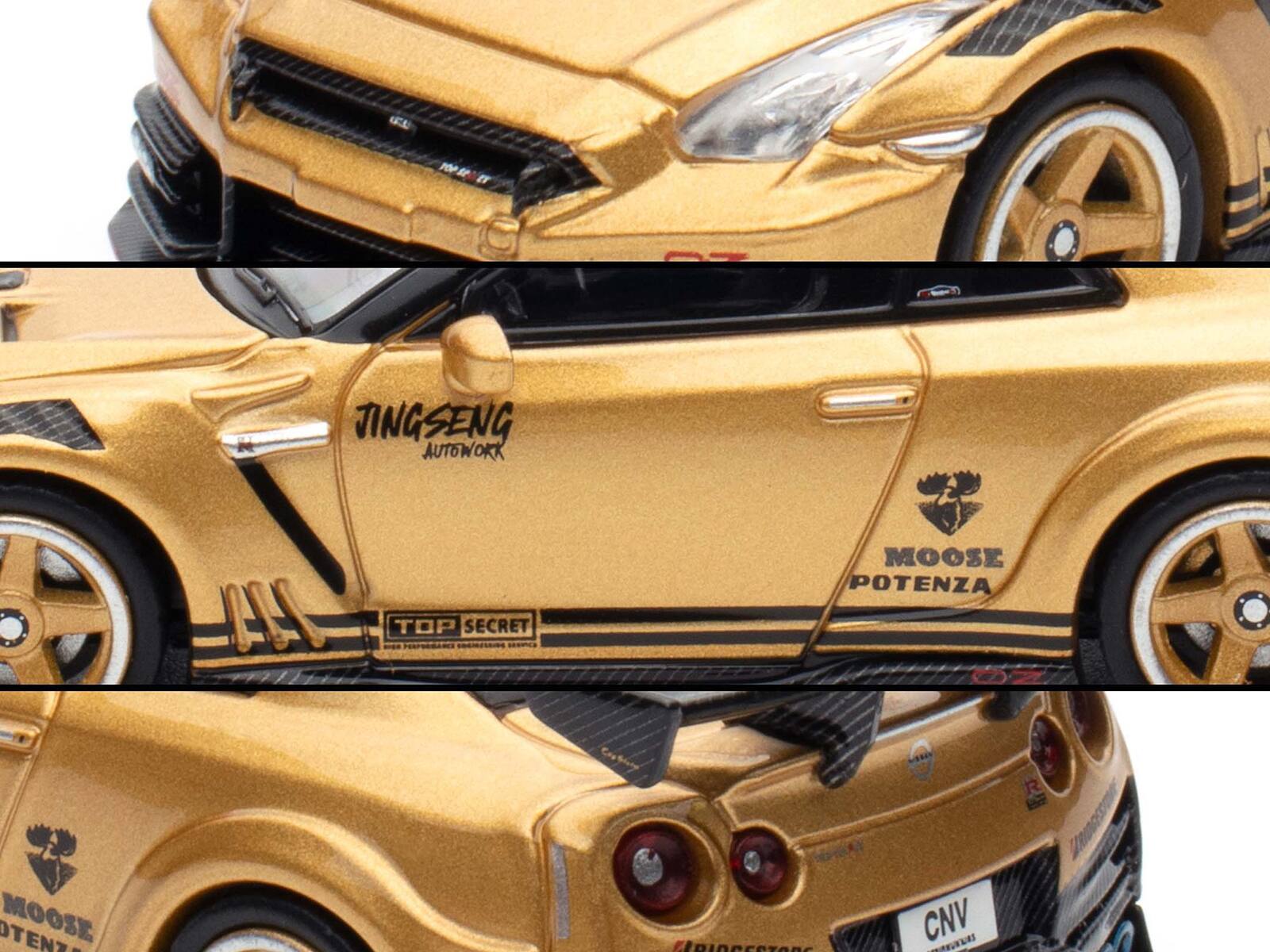 1000 - JINGSENG AUTOWORK MA TOP SECRET MOOSE POTENZA MOOSE AAE CNV