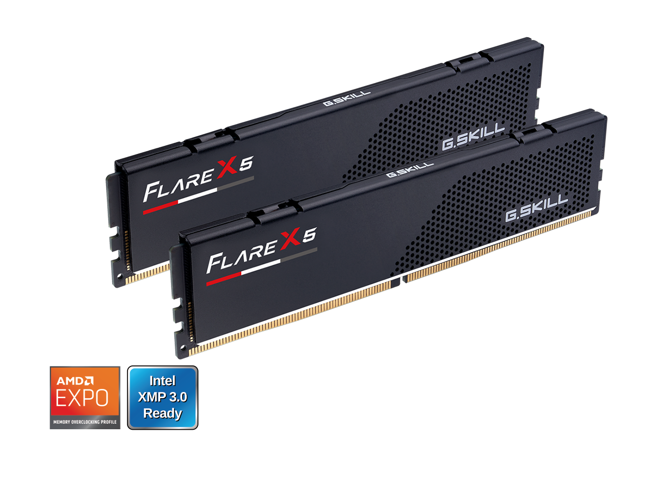 メモリー G.SKILL FlareX5 DDR5 6000 64GB (32GBx2) G.SKILL Flare X5 64GB (2 x 32GB) 288 Pin PC RAM DDR5 6000 (PC5