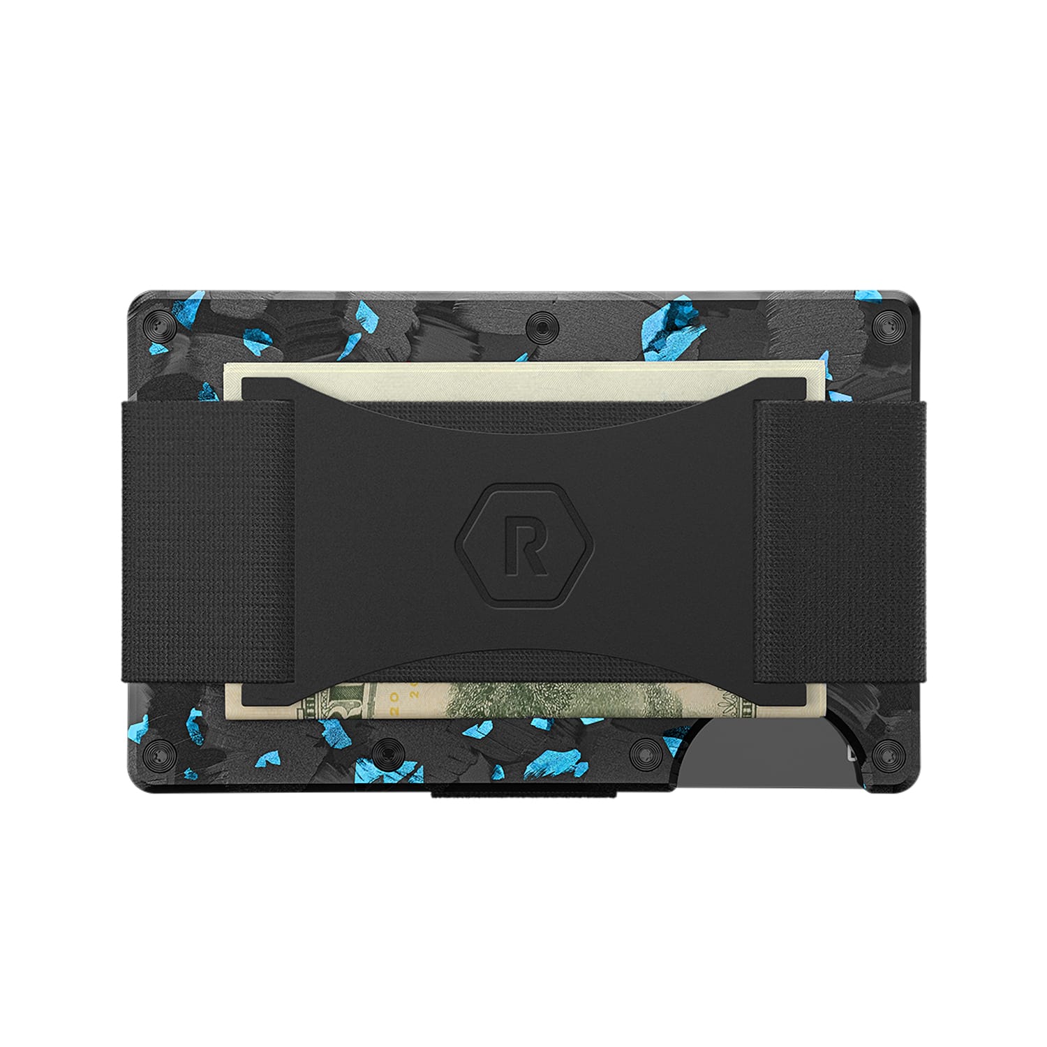 Left Zoom. The Ridge Wallet - BOTH BOX - Forged Pacific.