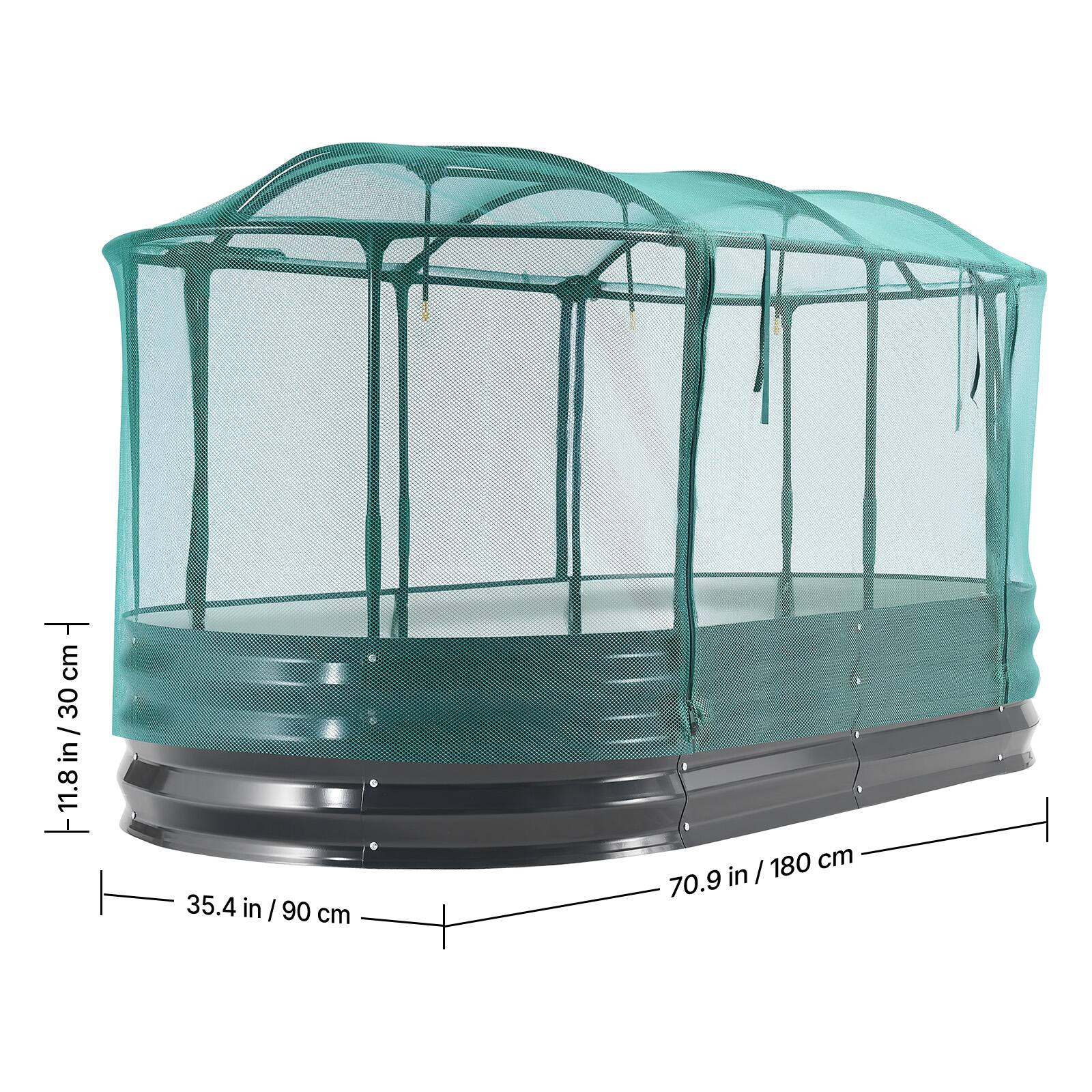 - 11.8 in / 30 cm  
- 35.4 in / 90 cm  
- 70.9 in / 180 cm