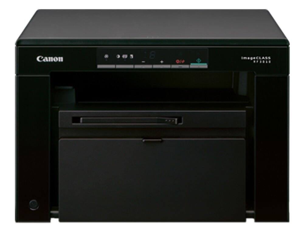 Alt View 2. Canon - Canon imageCLASS MF3010 Laser Multifunction Printer (5252B001AA) - Black.