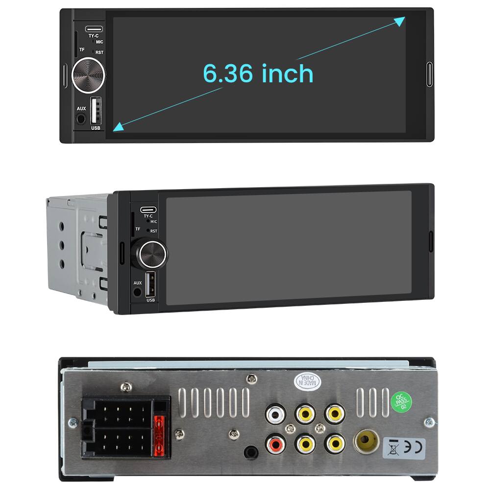 TY-C MIC TF RST 6.36 inch AUX USB TY-C MIC TF RST AUX USB 3 YNHO MADE IN CHINA PASS 02 3