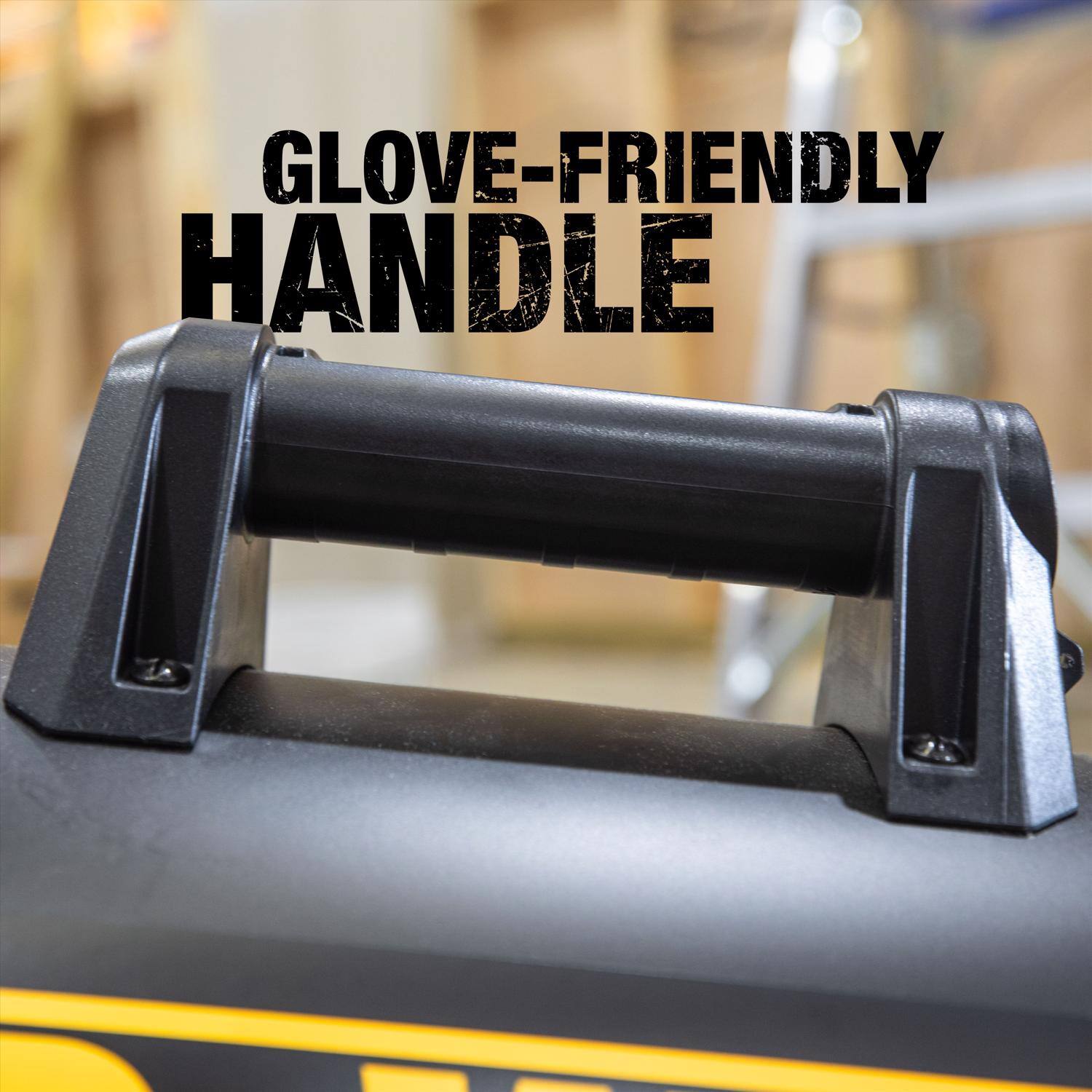 GLOVE-FRIENDLY HANDLE
