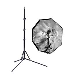 Westcott - 43" Apollo Orb with Grid, Bundle with 7' Light Stand