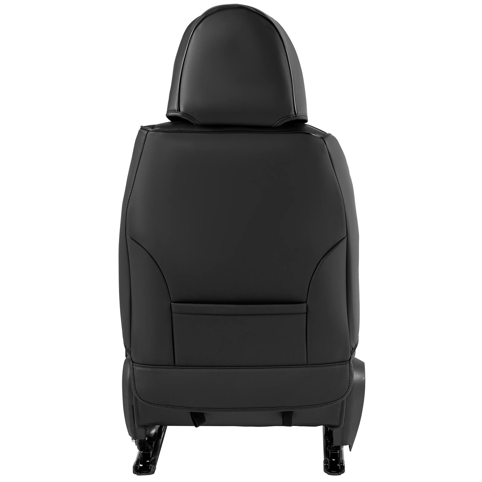 Alt View 5. VEVOR - Seat Covers, Universal Car Seat Covers Full Set Seats, Front and Rear Seat, 13pcs Faux Leather Seat Cover, Full Enclosed - Black.