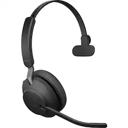 Jabra - Evolve2 65 Headset - Mono - USB Type C - Wireless - Bluetooth - Over-the-head - Monaural - Supra-aural - Black