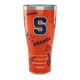 Tervis - Syracuse Orange 30oz. Swag Tumbler With Slider Lid - Multicolor
