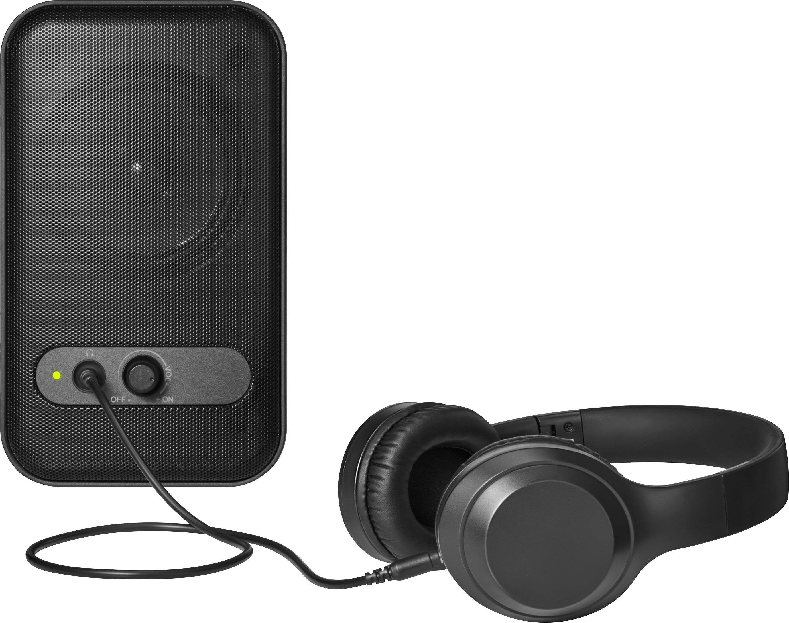 Alt View 9. Insignia™ - 2.0 Computer Speakers (2-Piece) - Black.