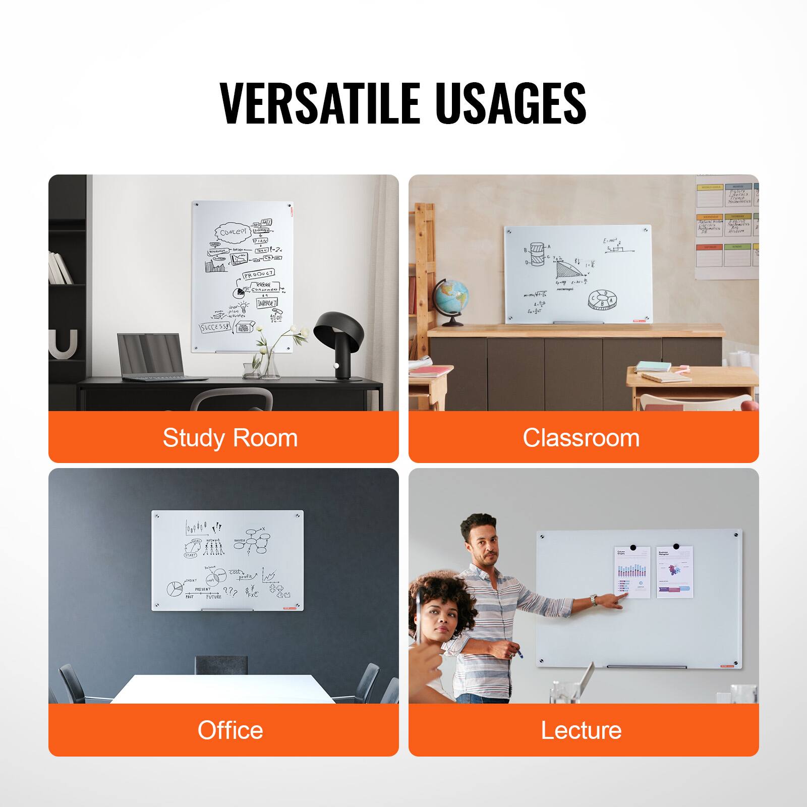VERSATILE USAGES

- Study Room
- Classroom
- Office
- Lecture