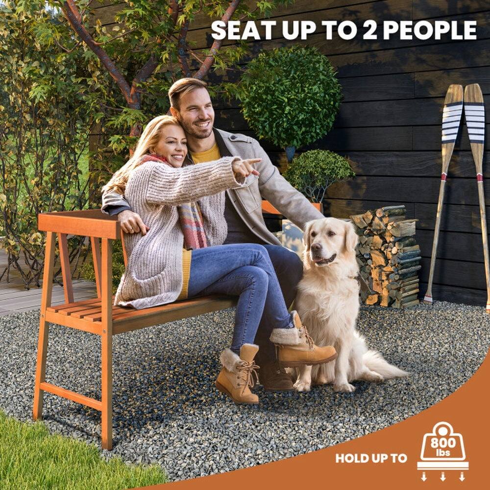 SEAT UP TO 2 PEOPLE  
HOLD UP TO 800 lbs
