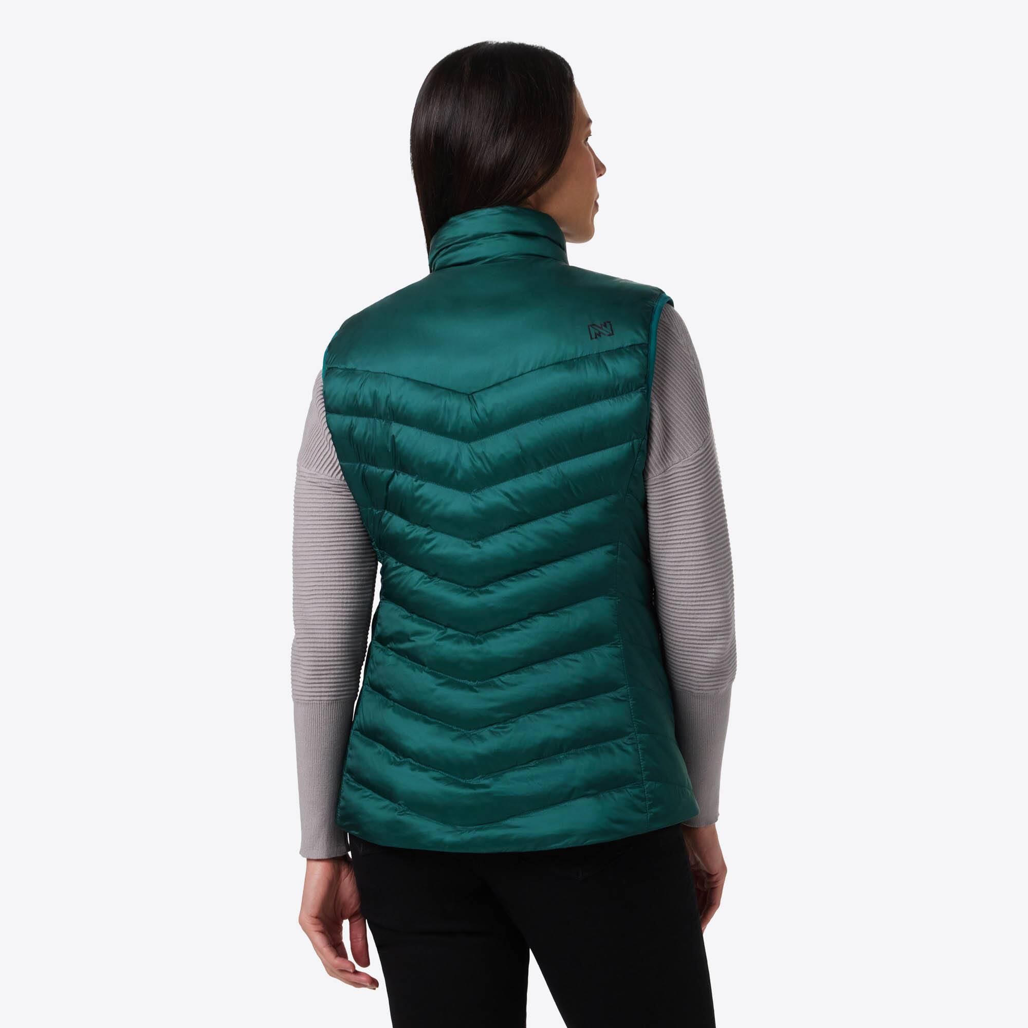 Alt View 1. Mobile Warming - Women's Backcountry Xtera Heated Vest - Teal.