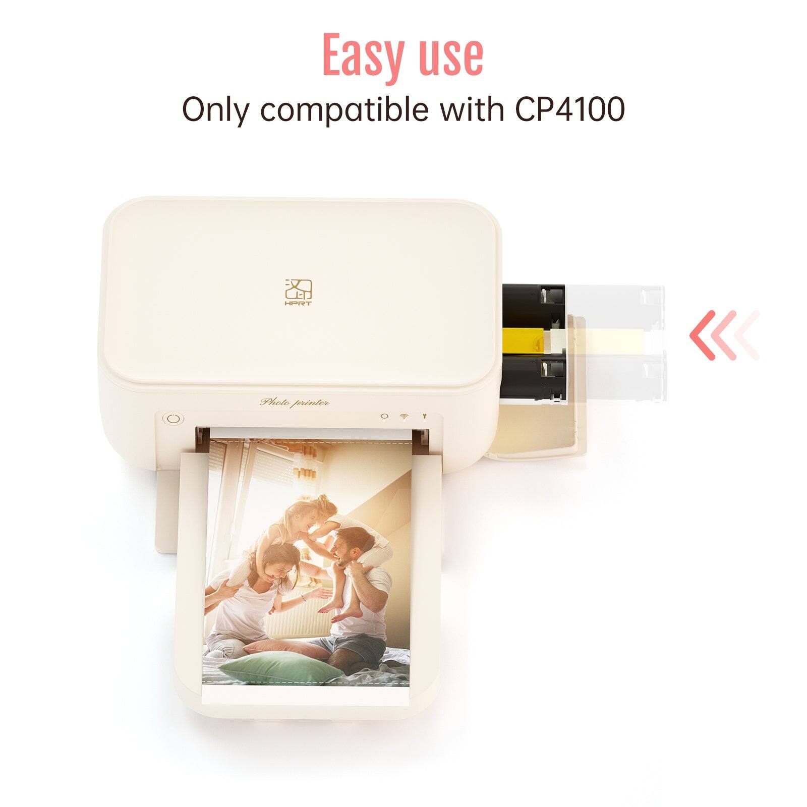 Easy use  
Only compatible with CP4100