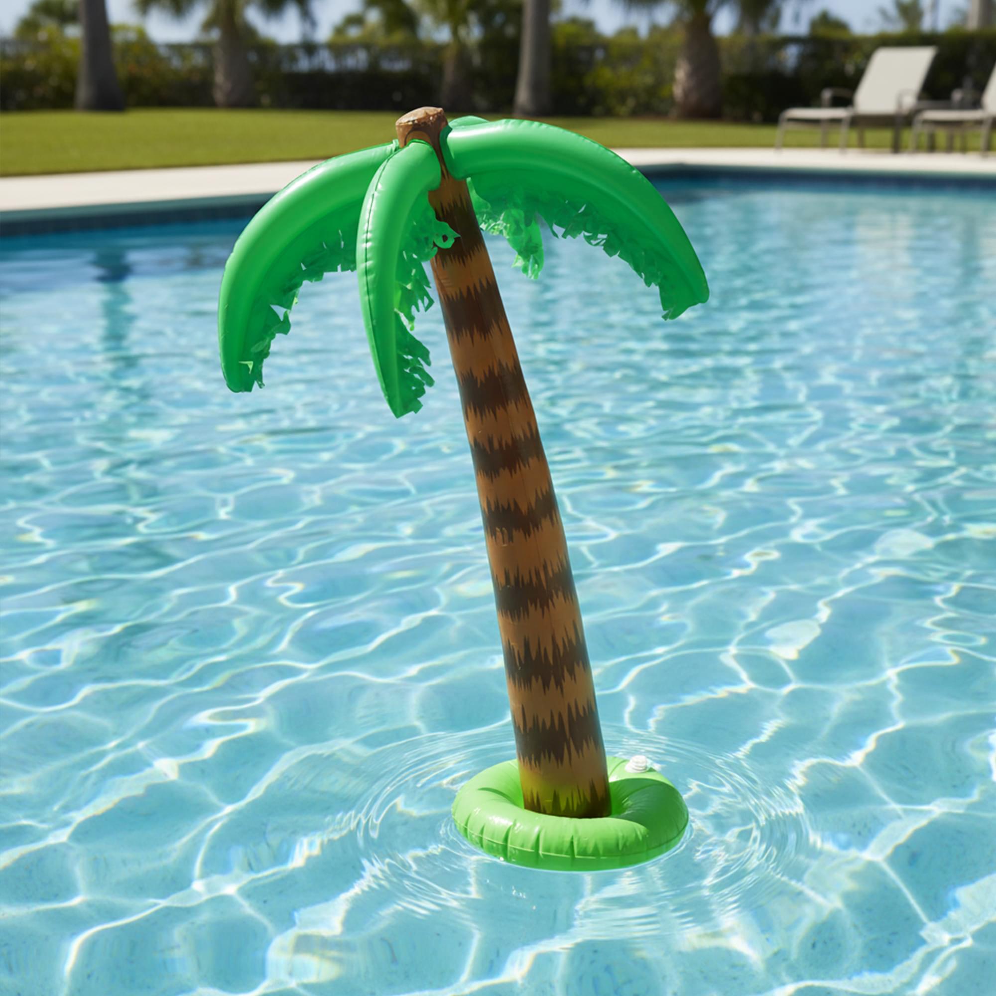 Alt View 10. Smiffys - Inflatable Palm Tree Decoration - Multi-Colored.