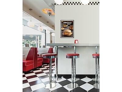 Alt View 2. Staples - Staples 18" x 24" Plastic Poster Frame, Black (SPLS-PPFRM-1824) - Black.