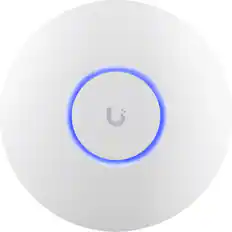 Front. Ubiquiti - Networks UniFi U6+ Dual-Band Wi-Fi 6 Access Point U6+-US - White.