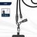 Alt View 1. Miro - U2 Series Neck-Mounted 60W New Zinc Lanyard Charging Cable Bullet Series Fast Charging for Apple & Type-C Devices - Black.