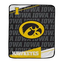 Pegasus - Iowa Hawkeyes 50" x 60" Diagonal Ghost Ultra Soft Blanket - Multicolor