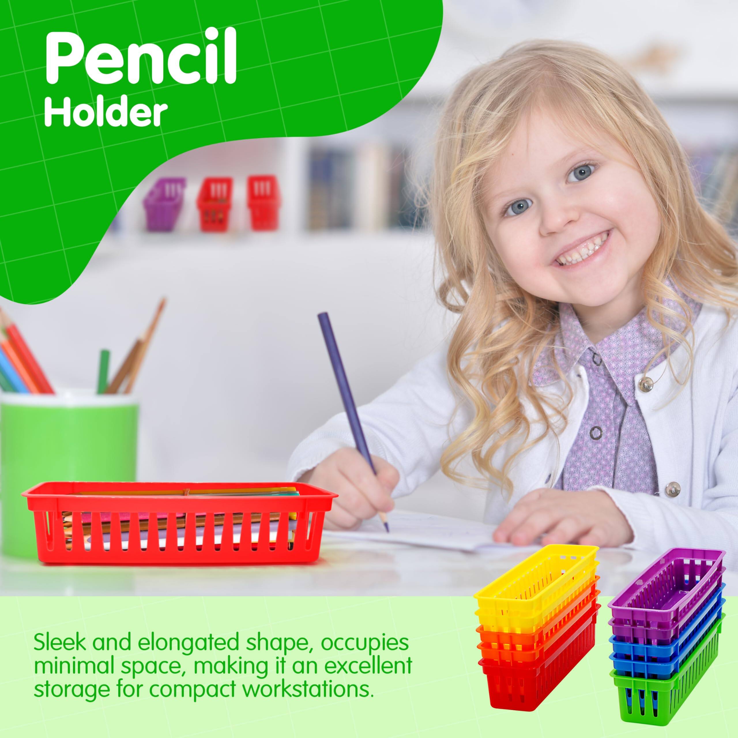 Pencil Holder

Sleek and elongated shape, occupies minimal space, making it an excellent storage for compact workstations.