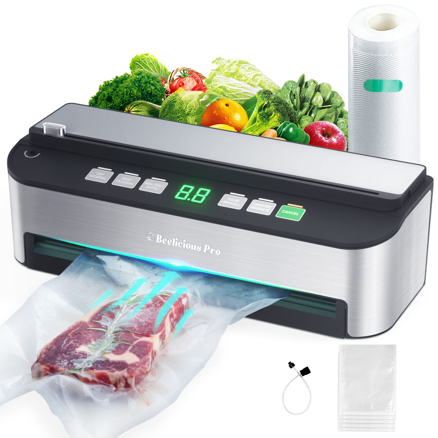 DY VACAREAL - VECAREAL SEAL - SUTWN 8.8 MANAL PULN - ... M CANSTER EW JE CANCEL Beelicious Pro