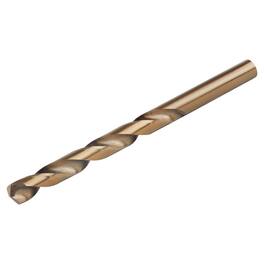 Irwin - 5/16 in. X 4-1/2 in. L Cobalt Alloy Steel Drill Bit Straight Shank 1 pc
