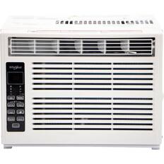Front. Whirlpool - 250 Sq. Ft. 6,000 BTU Window Air Conditioner - White.