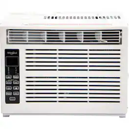 Whirlpool - 250 Sq. Ft. 6,000 BTU Window Air Conditioner - White