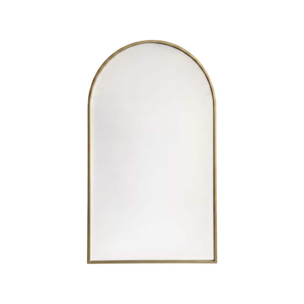 Elegant Decor - Metal Frame Arch Mirror 22x36 Inch - Brass price history on PriceWatchPro