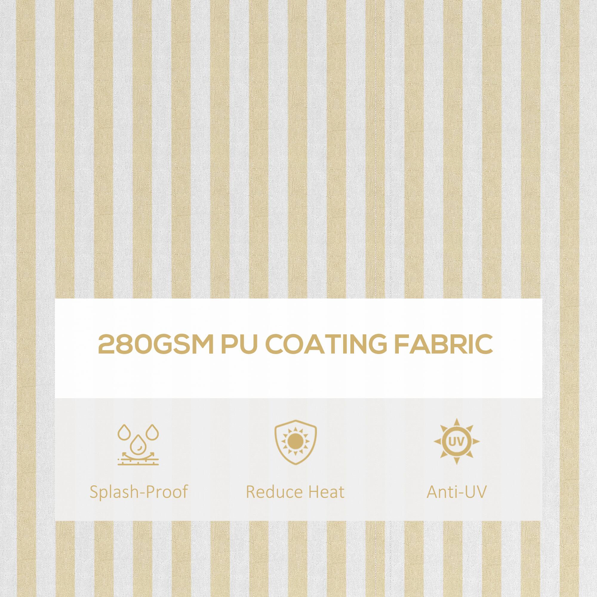 280GSM PU COATING FABRIC, Splash-Proof, Reduce Heat, Anti-UV