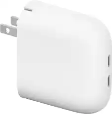 Front. Google - 67W USB-C Charger - Snow.