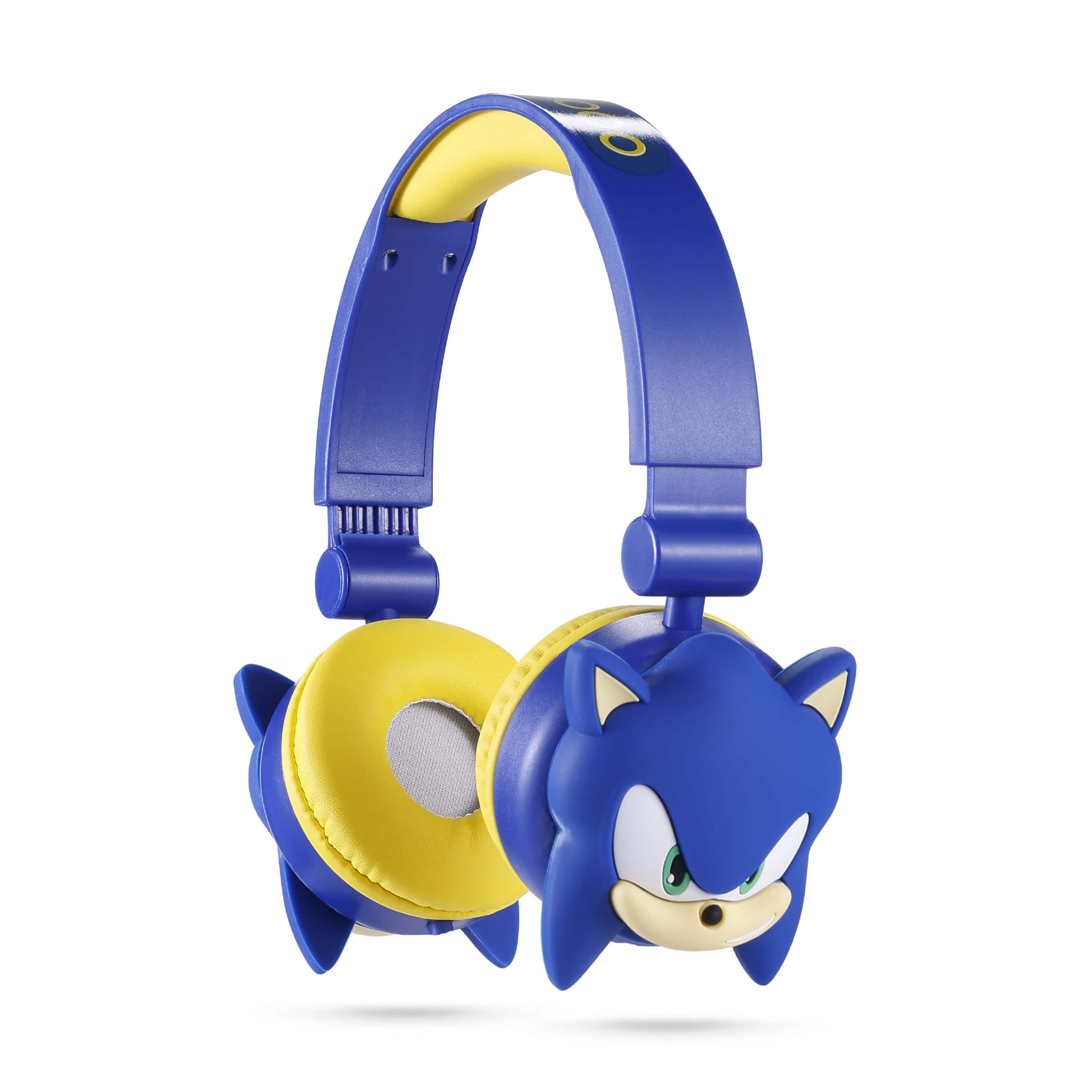 DORLUKFU - Sonic The Hedgehog - Kids Bluetooth Headphones, Wireless & Wired Over-Ear Headphones with Safe Volume, Adjustable