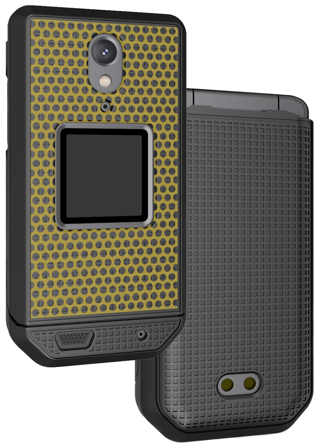 Nakedcellphone - Hard Case for CAT S22 Flip Communicator Phone - Gold