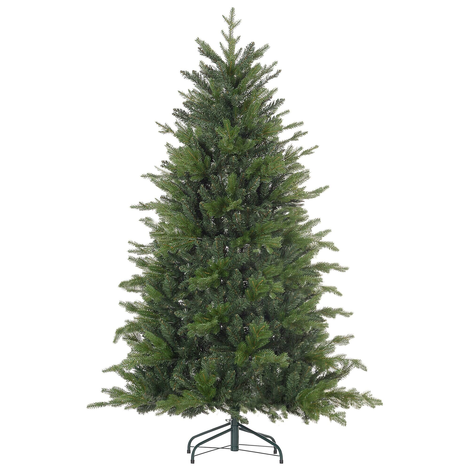 Alt View 4. BreeBe - 6ft Artificial Christmas Tree with 1821 Tips - Green.