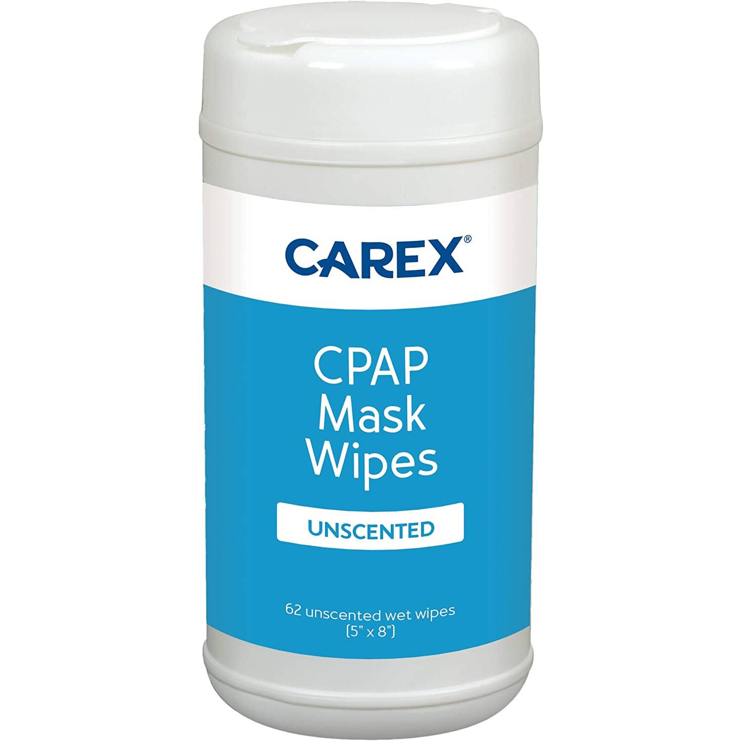 Alt View 11. Carex - CPAP Mask Wipes, Unscented, 62 Count - Multi.