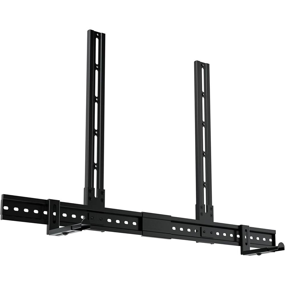 Schertz - ECHOGEAR Soundbar Mount – Attaches to TVs up to 86” or 16–24” Wood Studs – Universal Design with 2.6” Extension for Dolb - Black